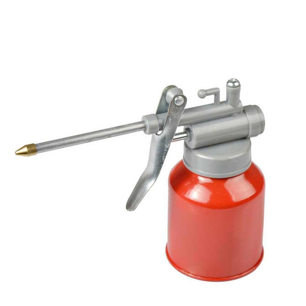 Metal Oil Can with Pump - 250 ml Oil Spray Can with Straight Spout for Precision Oil Dispensing-image-OPC-PK79ZMC-NEW