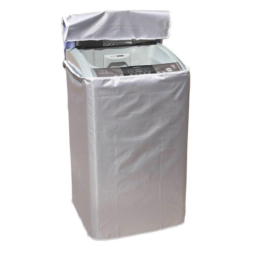 (L)Dustproof Waterproof Cover Protector  For Top Load Wheel Washer Dryer Washing Machine