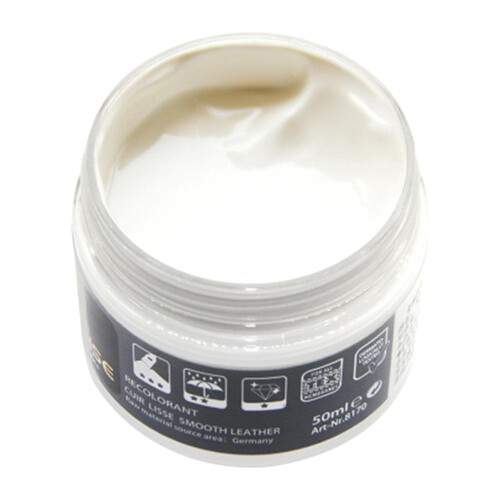 Leather Dye Repair Paste for White Sofa Couch Bag, Durable Leather Restoration, Easy Application, All-In-One Solution 1