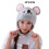 Cute Mouse Hat Ear Flaps Keep Warm Soft Plush PP 1