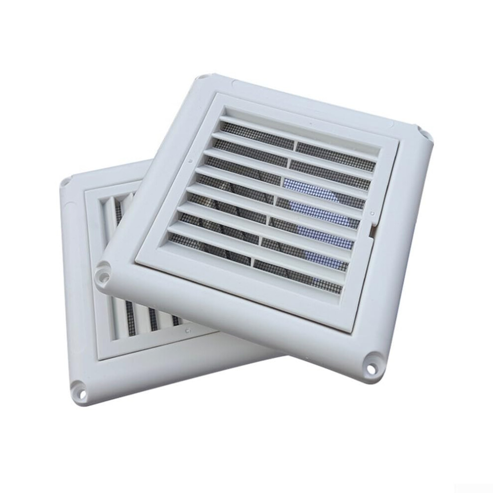 4" Dryer Vent Cover For Kitchen And Bathroom, Durable Plastic, Interior & Exterior Use, Easy Installation 6038364924896