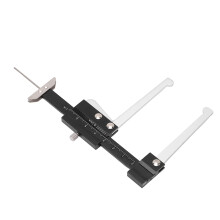 Automotive Brake Disc Measuring Depth Caliper 0-60mm Metric Depth Gauge 0.1mm Accuracy Portable Tyre Tool