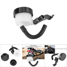 Universelles CNC Motorrad Brems- und Kupplungsflüssigkeitsbehälter Aluminium Schwarz 50g