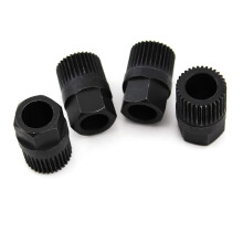 4 Pcs Socket Driver 33 Teeth Freewheel Pulley Removal Tool for Alternator Coupler, Compatible with Various Models