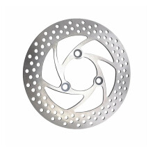 110mm Motorcycle Rear Drum Brake Conversion Kit, 220mm Disc Compatibility, 70mm Hole for E-Bike, Moped, Electric Scooter