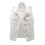 (L, White) Women Spring And Autumn Coats Solid Sleeveless Denim Jacket Outerwear 2