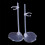 5 Pcs Plastic Doll Stand Display Holder Accessories for Dolls 5