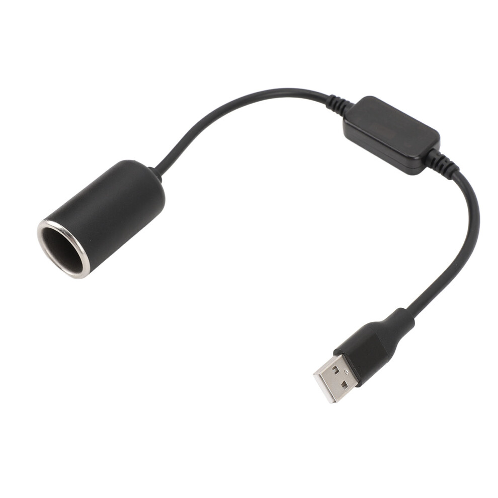Usb Male To 12V 8W Cigarette Lighter Socket 8130196197597
