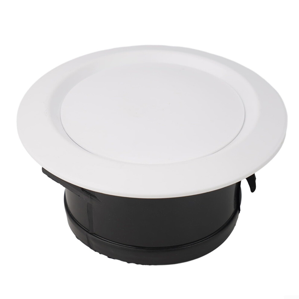Abs Vent Cover Grille 125Mm, Durable Construction, Reliable Material, Air Vent Accessory For Home And Office 6038364926517