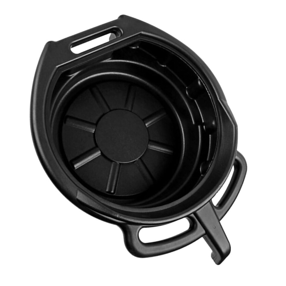 Oil Pan Oil Storage Tray 6 Quart Capacity Car Oil Drain Container Heavy-Duty Plastic For Oil Change And Collection 6038364926531