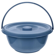 Hygienic Chamber Pot with Handle, 5L Capacity, Made of Durable Plastic, Ideal for Every Household
