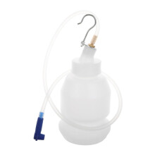 Brake Fluid Change Machine Tool Set for Cars, Plastic White Brake Bleeding Adapter, Brake Bleeder Kit with Venting Set