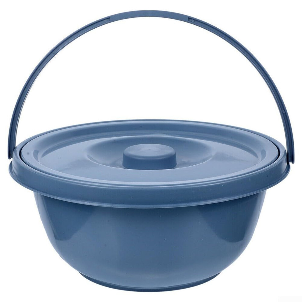 Portable Urinal Pan With Lid For Elderly, Children, And Pregnant Women, Durable Chamber Pot For Home Use 6947110792323