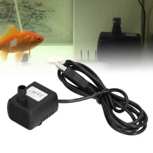 Mini 170L/H DC Wasserdichte Tauchpumpe mit USB für Aquarien & Brunnen