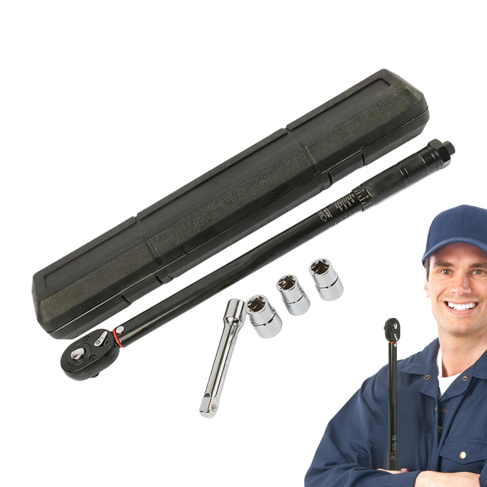 1/2 Zoll Drehmomentschlã¼Ssel Set Fã¼R Motorrad, Fahrrad Und Kfz Reparatur | Ratschen Steckschlã¼Ssel Fã¼R Baustelle Wartung 6038364927323