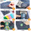 Darning Loom Small Weaving Loom Kit Wooden Weave 5