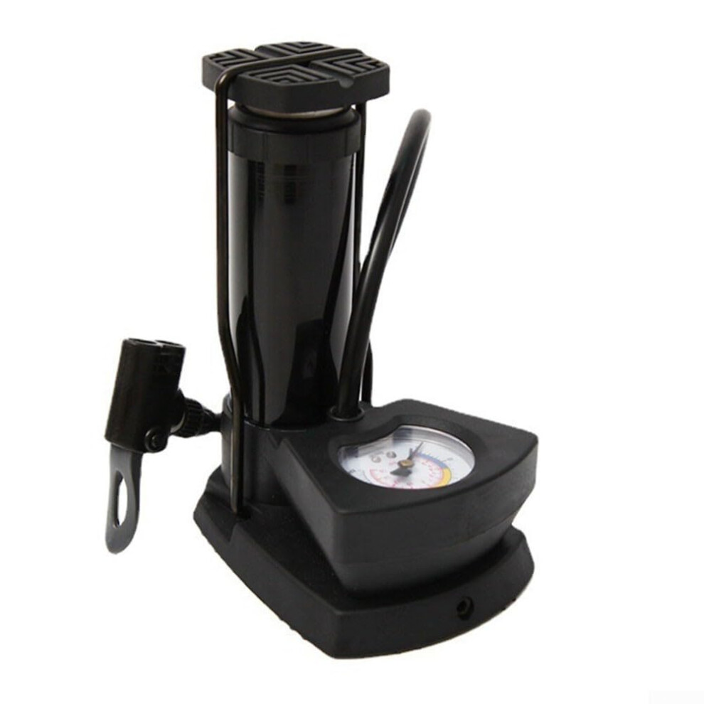 Effiziente FuãPumpe Mit Manometer Fã¼R Auto- Und Fahrradreifen, Tragbare Und Leichte Handpumpe, Robuste Bauweise 6038364927859