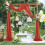 Wedding Arch Chiffon Fabric Drapery Wedding 12