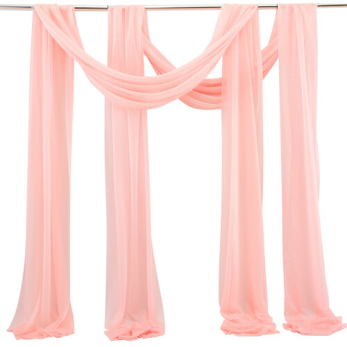 Wedding Arch Chiffon Fabric Drapery Wedding