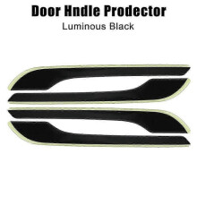 (Luminous Black) Luminous Handle Kit For Tesla Model 3 Model Y 2022 Door Handle Cover Protector Sticker Car Sticker Auto Styling Accessorie