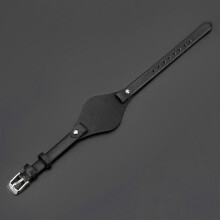 (Black) Genuine Leather Watch band For Fossil Es3077 Es2830 Es3262 Es3060 Steel Buckle