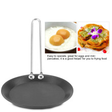 Mini Gusseisenpfanne 12cm Antihaft Küchenpfanne für den Haushalt