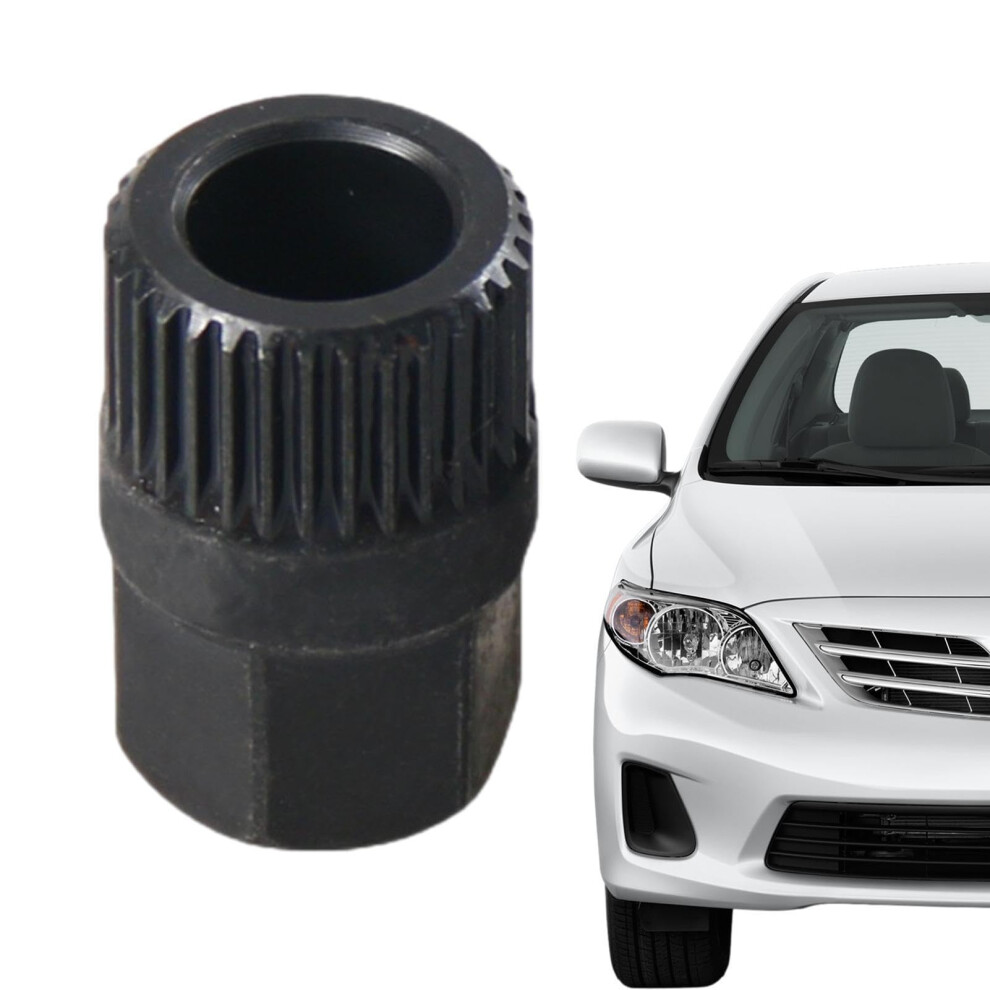 Lightweight Alternator Freewheel Tool | 33-Tooth Wear-Resistant Alternator Decoupler Pulley Removal Tool, Compatible With Various Models 6038364928672