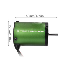 CM36 1406 4600KV Bürstenloser Motor für 1/10 RC Truck, 240g, 35x50mm