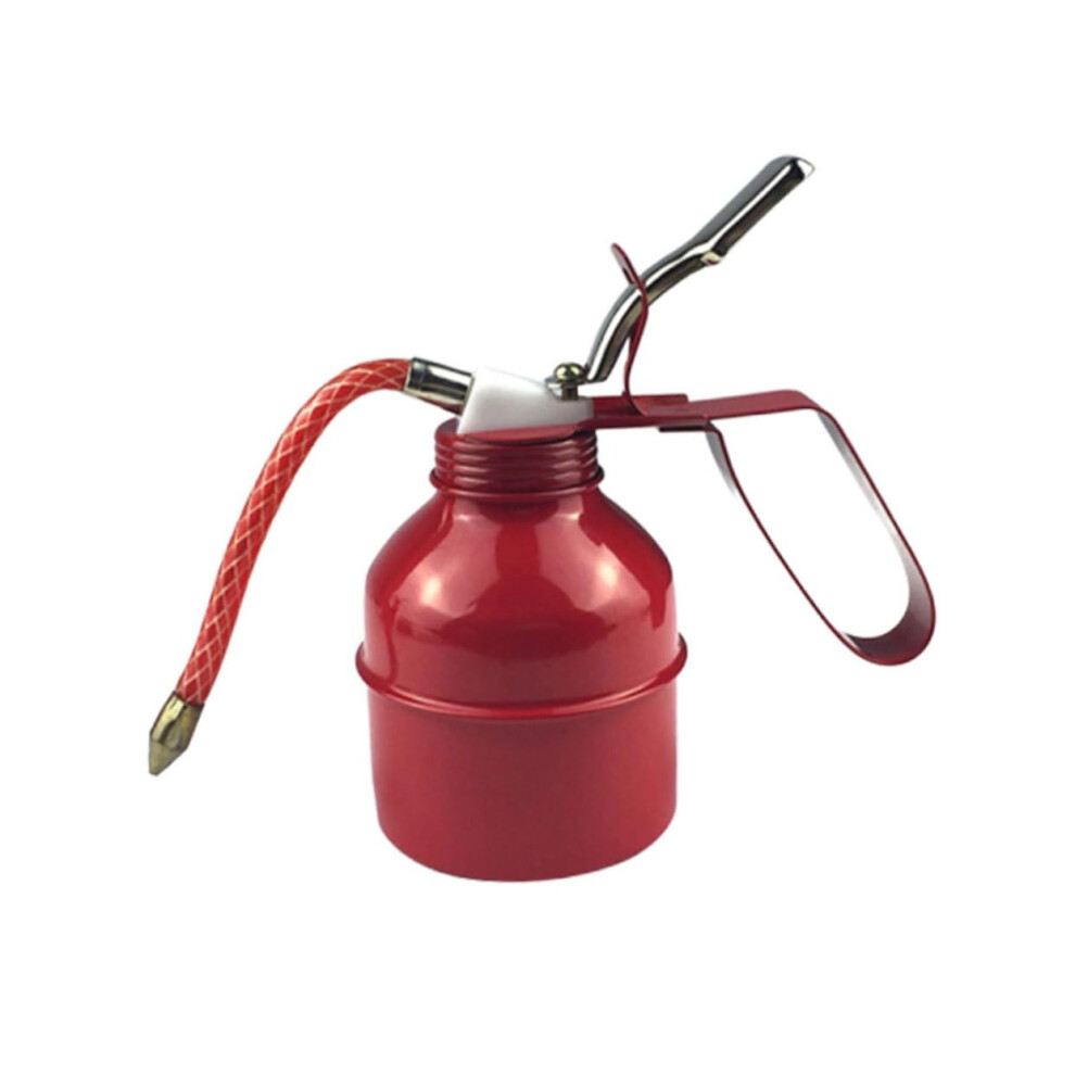 Flexible Oil Filling Pipe, Dark Red, Compatible with Machines and Iron Oil Cans, Precision Oil Transfer Tool-image-OPC-PK7B8R9-NEW