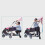 Baby Stroller Auxiliary Pedal Wheeled Board Dual 11