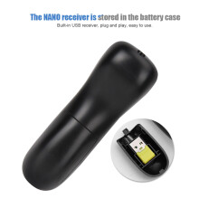 PR-05 2,4G Wireless Laser Presenter Air Mouse mit Nano-Empfänger, 10,5 cm