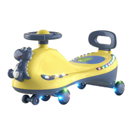 Wiggle Car Universal Wheel Quiet Music Light