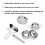 10 Stück Edelstahl-Maultaschenformer-Set, Silber, 293g 3