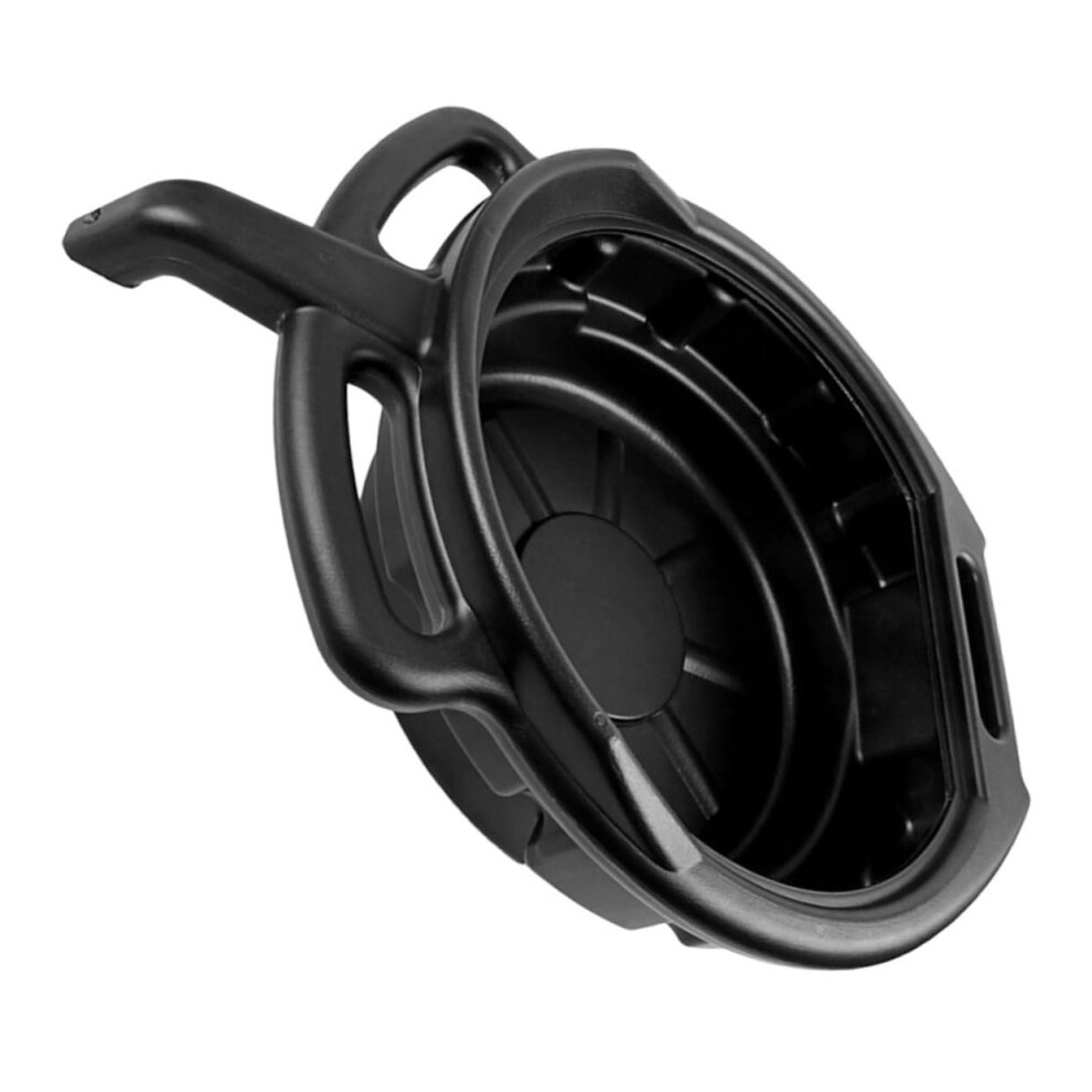 Robust Oil Drain Tray 10L, Pe Material Waste Oil Container For Cars, Oil Drip Tray With Spill Protection 6038364930392