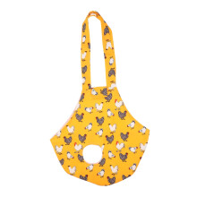 Pet Chicken Trip Bag - Rooster Poultry Travel Bag, Canvas Hen Saddle Bag for Chickens, Durable Poultry Supplies