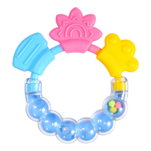 Baby Rattle Teether Gum Multifunctional Bite 2