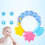 Baby Rattle Teether Gum Multifunctional Bite 6