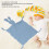 Rabbit Security Blanket Soft Skin Friendly 15