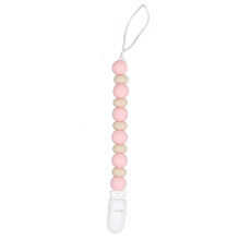 Baby Pacifier Clips Silicone One Piece Beads