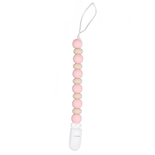 Baby Pacifier Clips Silicone One Piece Beads