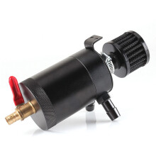 Car Oil Container with Drain Valve and Vent Panel, Universal 142ML Oil Catch Container for Efficient Oil Storage