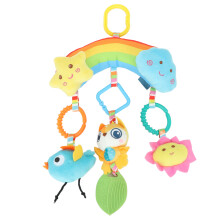 Car Seat Toy Baby Newborn Plush Hanging Clip On