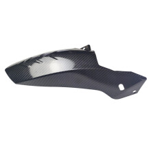 Spritzschutz Hinterrad Abdeckung Splash Ward Heck Carbon Fiber Pattern for 125/150 Models, Durable Rear Protection