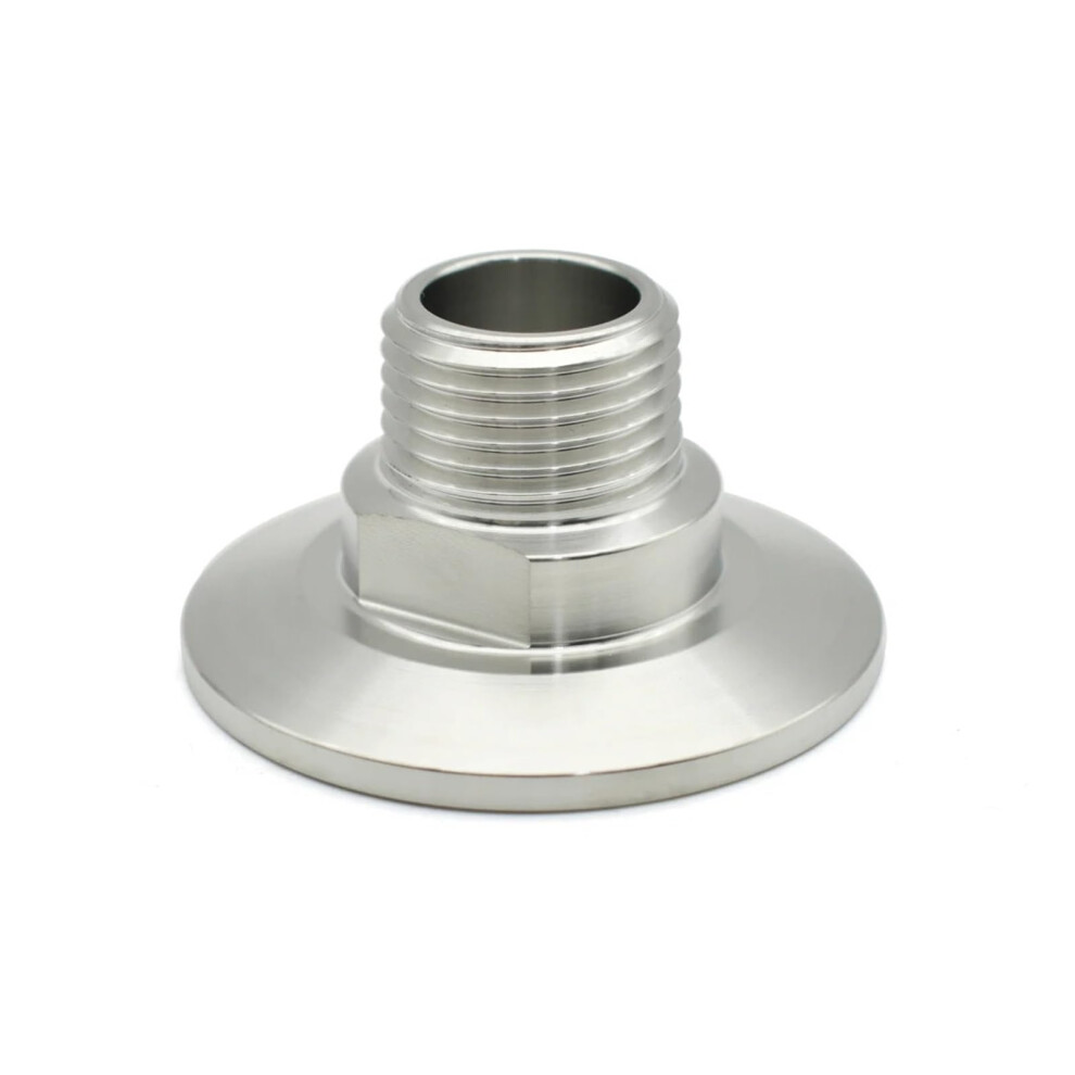 Rohrverschraubungen Dn15 Ss304 Edelstahlklemme 64Mm AuãEngewinde Adapter Fã¼R Dn8 Dn10 Dn20 Dn25 Sanitã¤Ranwendungen 6038364931368