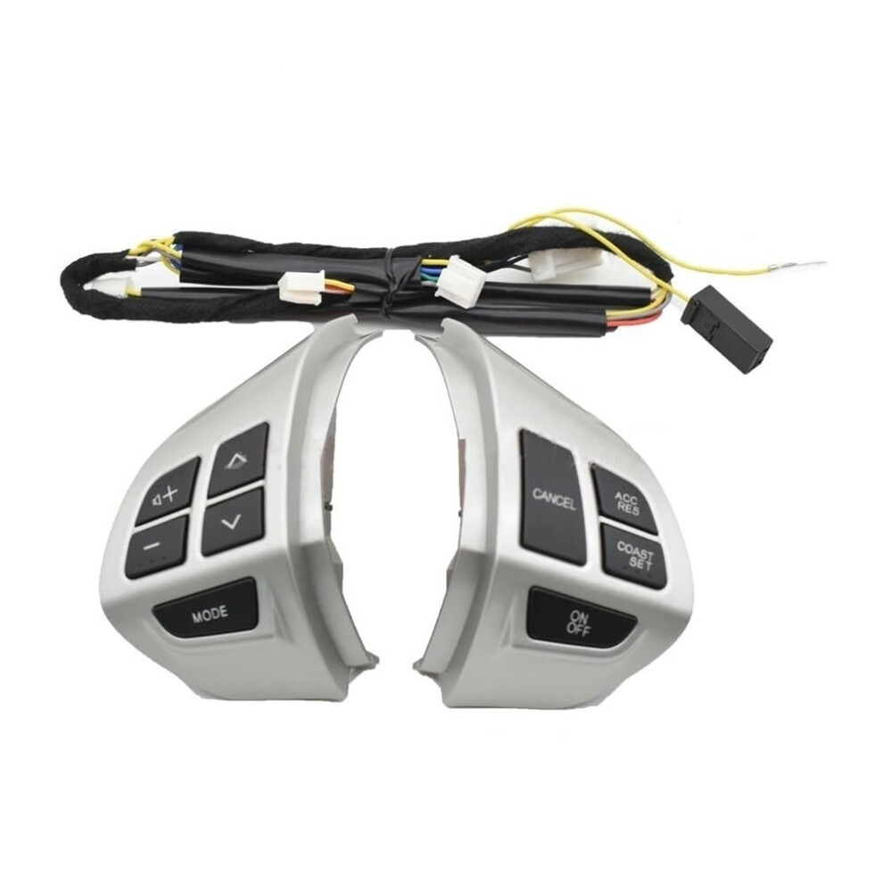 Lenkradschalterknopf Fã¼R Mitsubishi Asx 2007-2012 Multifunktions-Lautstã¤Rkeregler Silber 1 Set 6038364931818