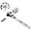 Ratchet Handle Tool with Reverse Function, Slim Compact Design, Round Handle, Comfort, High Quality Materials 4