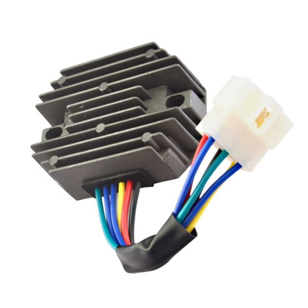 Motorcycle Voltage Regulator Rectifier 18270169-A 19267-64600 Compatible With Kubota Grasshopper John Deere Tractor 6947110797878
