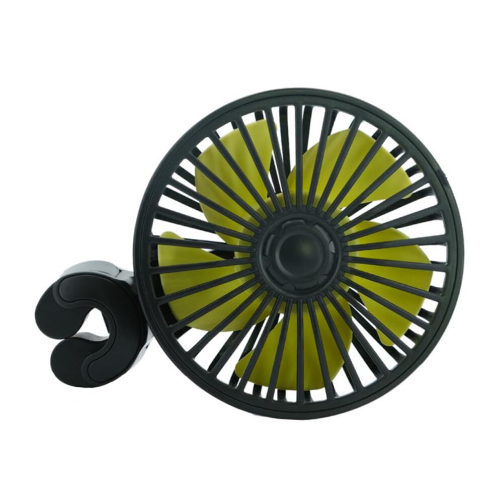 Car Fan Usb Table Fan Portable Mini Handheld Fan For Car Cooling Abs For Babies And Kids Black 6038364932624