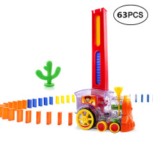 Domino Toy Set Electric Auto Dominoes Toy Set with