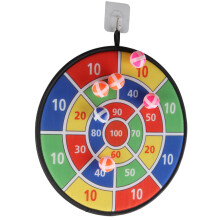 Tragbares Dartboard-Set mit 8 Softbällen für Kinder und Erwachsene